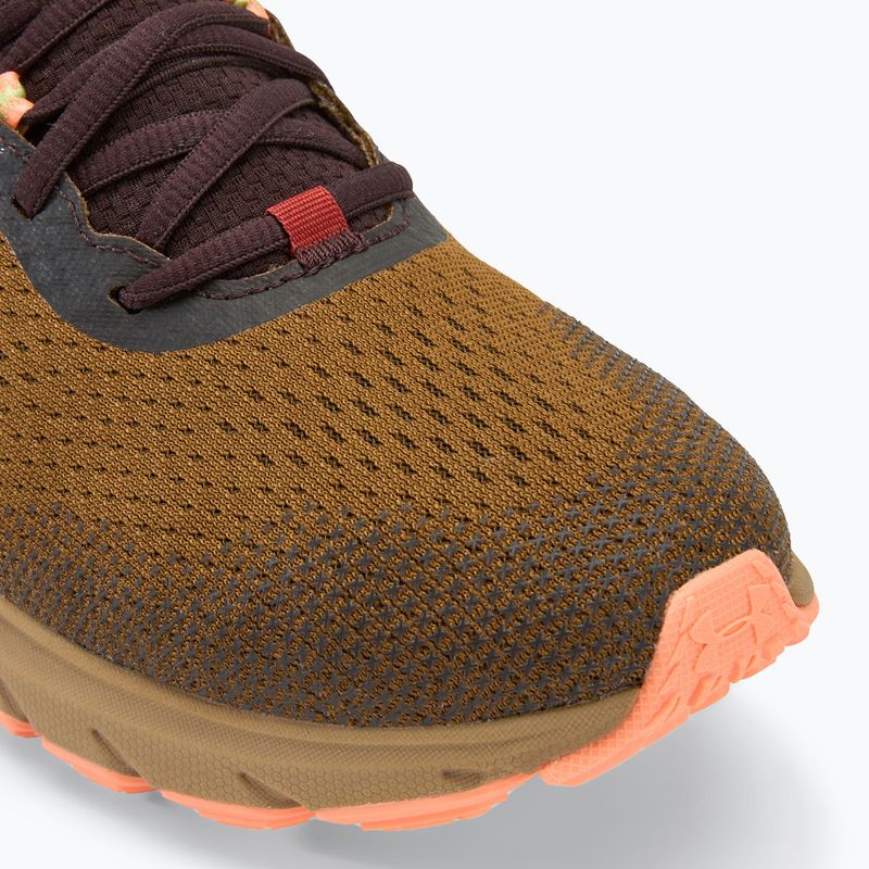 Under Armour Sonic Trail vyrų bėgimo bateliai coyote/earthen orange/flare orange 7