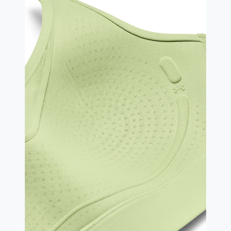 Treniruočių liemenėlė Under Armour Infinity High 2.0 retro green/white 6