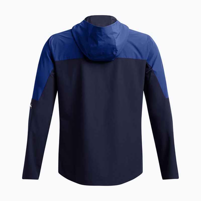 Vyriška treniruočių striukė Under Armour Vanish Woven Utility midnight navy/tech blue/reflective 5