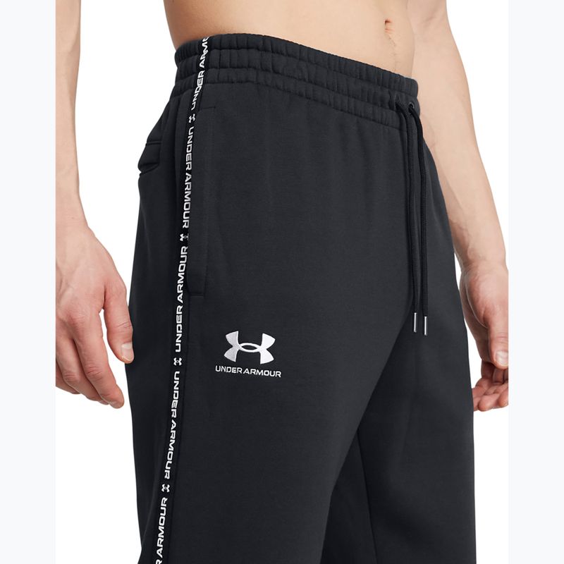 Vyriškos kelnės Under Armour Icon Fleece Jgr black/white 4