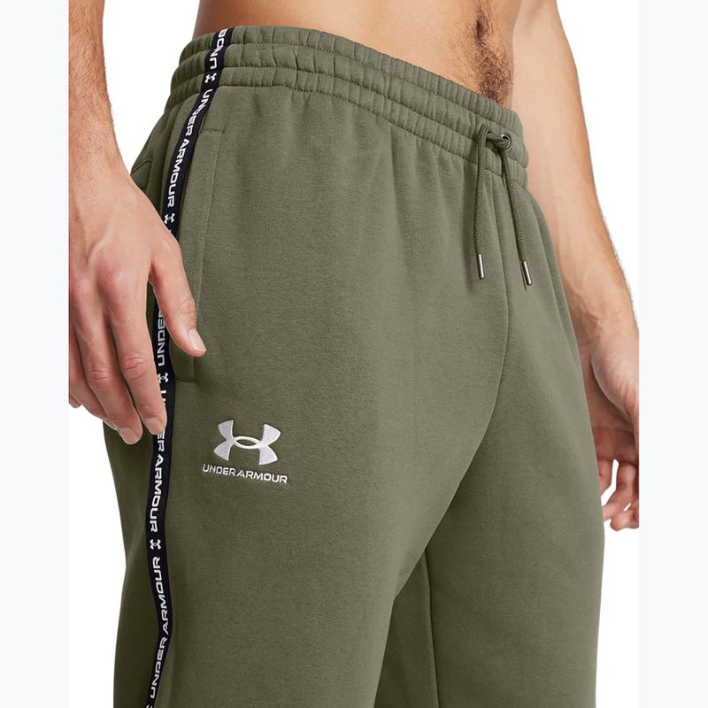 Vyriškos kelnės Under Armour Icon Fleece Jgr marine green/white 4