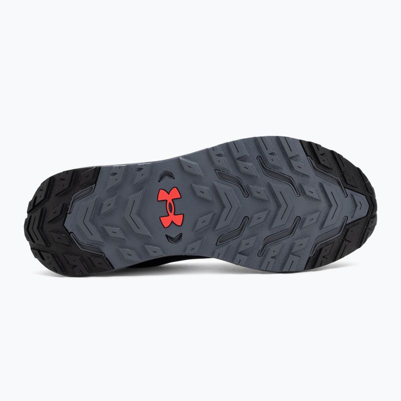 Under Armour Charged Bandit Trail 3 vyriški bėgimo bateliai black/black/racer red 4
