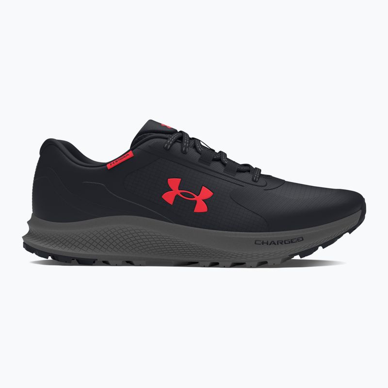 Under Armour Charged Bandit Trail 3 vyriški bėgimo bateliai black/black/racer red 2