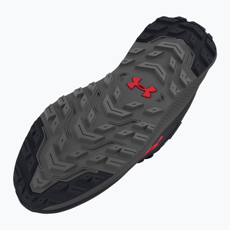 Under Armour Charged Bandit Trail 3 vyriški bėgimo bateliai black/black/racer red 4