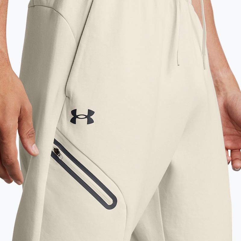 Vyriškos kelnės Under Armour Unstoppable Fleece summit white/black 4