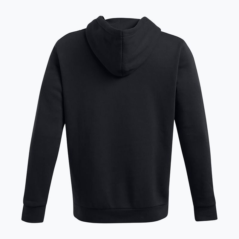 Vyriškas džemperis Under Armour Icon Fleece HD black/white 6