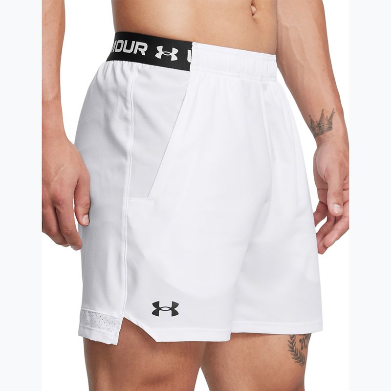 Vyriški treniruočių šortai Under Armour UA Vanish Woven 6in white/black 4