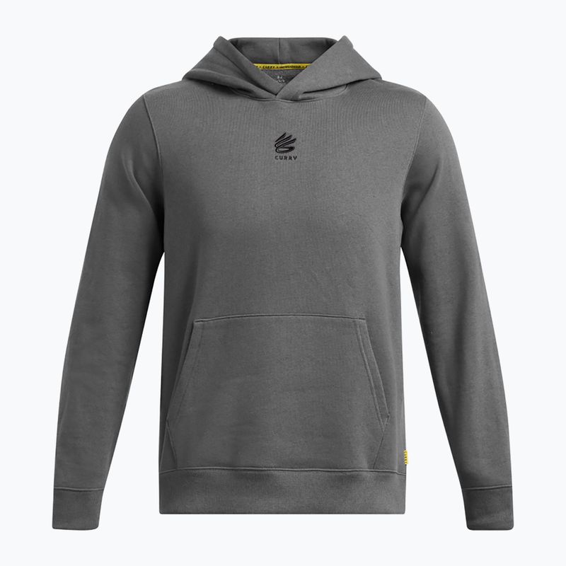 Vyriška "Under Armour Curry Splash" striukė su gobtuvu castlerock full heather/black