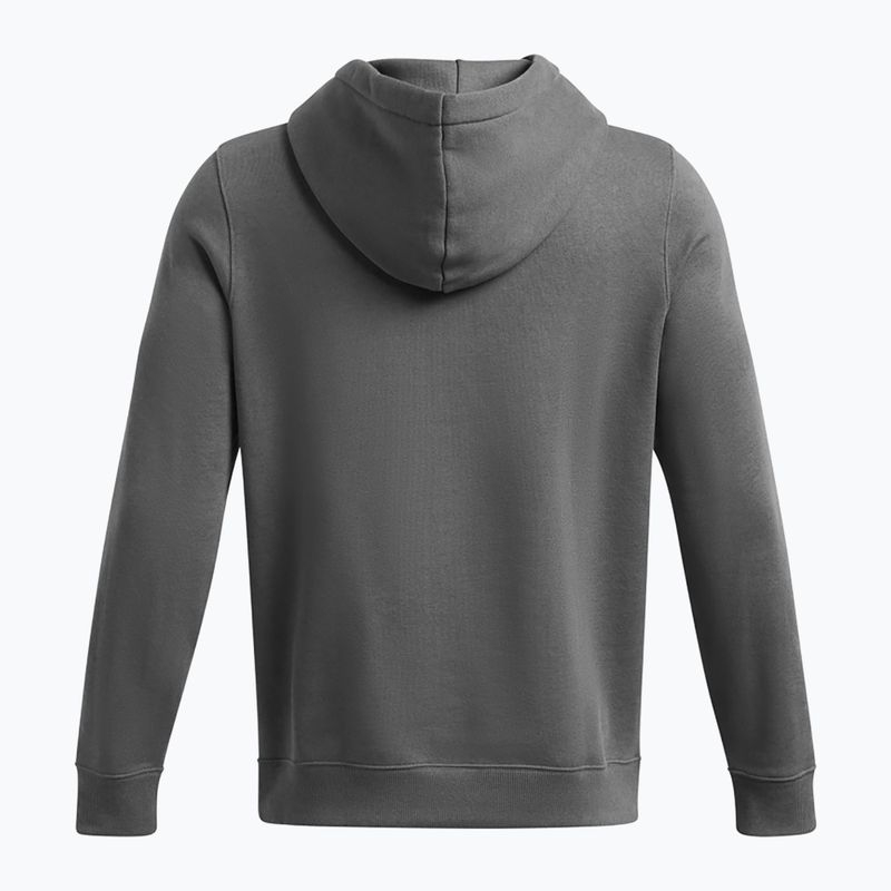 Vyriška "Under Armour Curry Splash" striukė su gobtuvu castlerock full heather/black 2