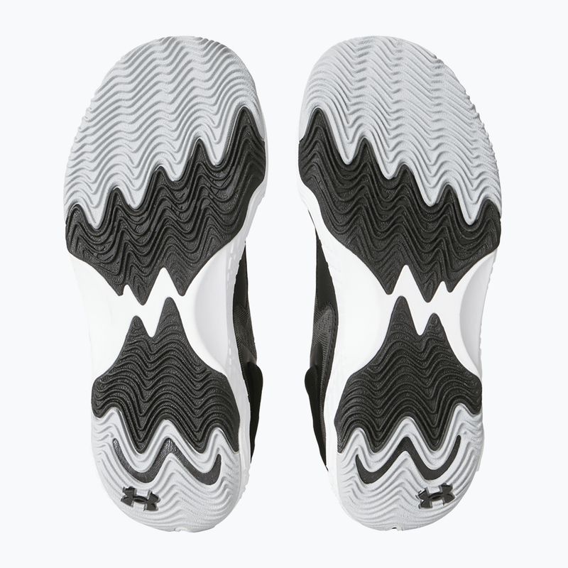 Under Armour Spawn 7 krepšinio bateliai juoda/metalinė aukso/juoda 12