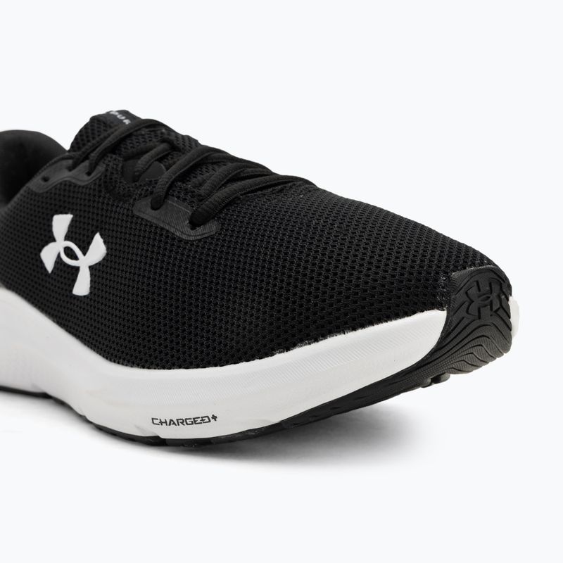 Vyriški bėgimo bateliai Under Armour Charged Pursuit 4 black/black/white 7