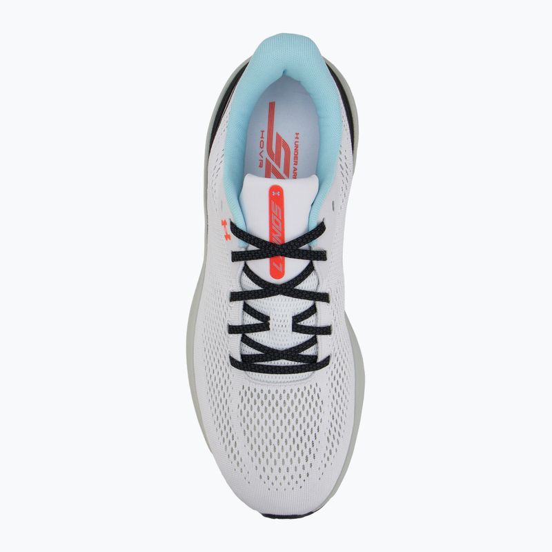 Vyriški bėgimo bateliai Under Armour Sonic 7 white/hydro green/metallic silver 5