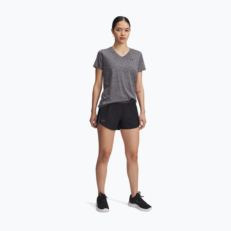 Moteriški šortai Under Armour Tech Play Up black/castlerock 2