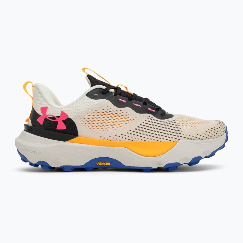 Vyriški bėgimo bateliai Under Armour Infinite Pro Trail ivory dune/ivory dune/aero pink 2