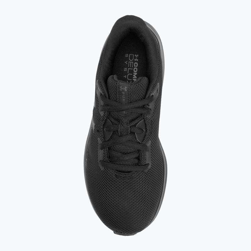Moteriški bėgimo bateliai Under Armour Charged Pursuit 4 black/black/black 5