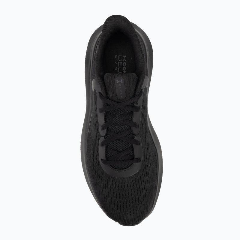 Vyriški bėgimo batai Under Armour Charged Rogue 5 black/black/black 5