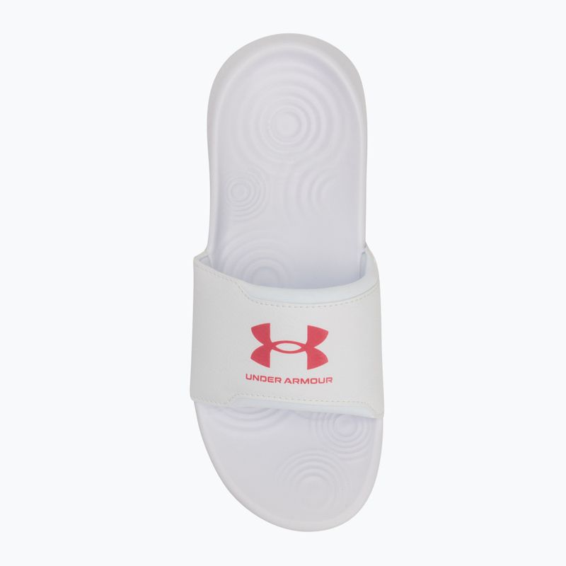 Moteriškos šlepetės Under Armour Ignite Select white/white/super pink 5