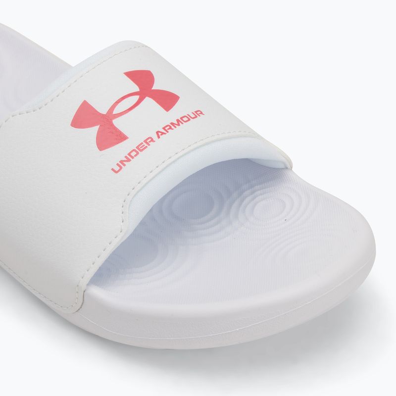 Moteriškos šlepetės Under Armour Ignite Select white/white/super pink 7