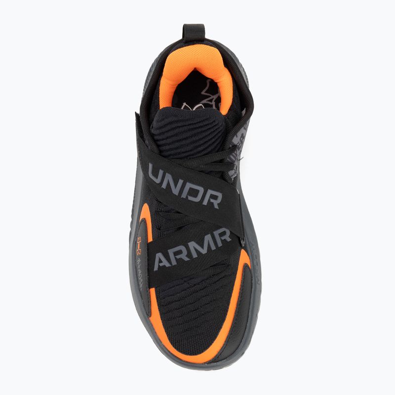 Krepšinio batai Under Armour Flow Futr X 4 UAA black/castlerock/blaze orange 5