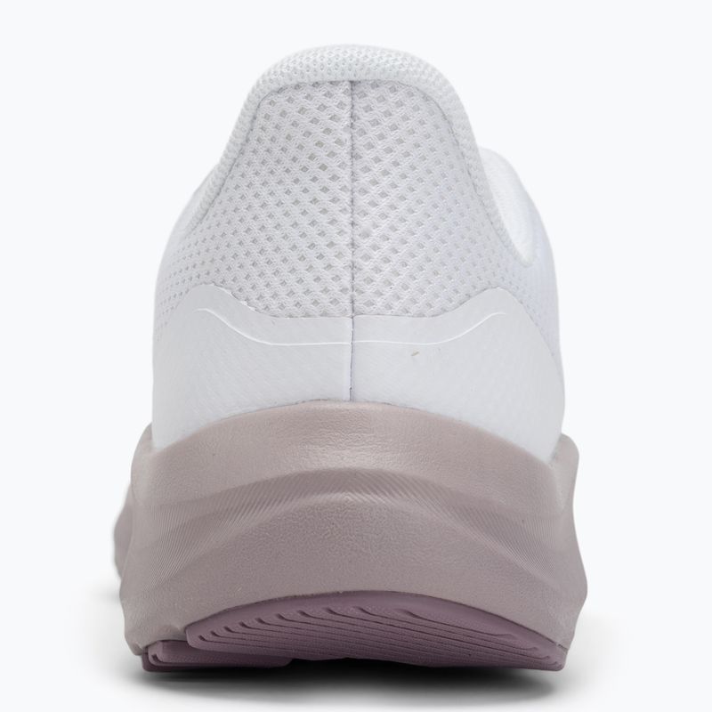 Moteriški bėgimo bateliai Under Armour Charged Pursuit 4 white/white/purple prime 6