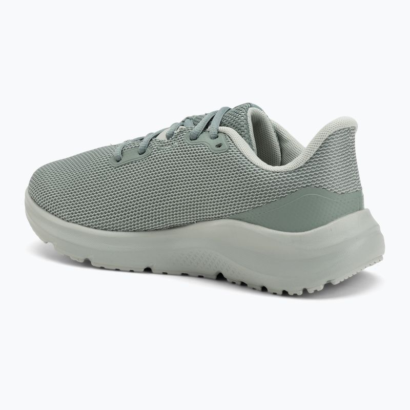 Moteriški bėgimo bateliai Under Armour Charged Pursuit 4 silica green/silica green/metallic silica 3