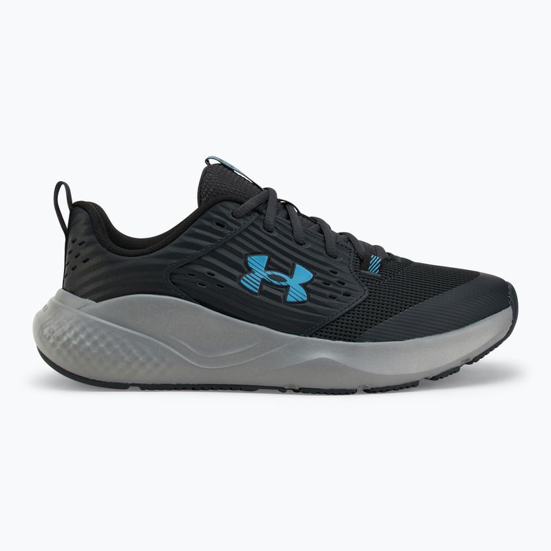 Vyriški treniruočių batai Under Armour Commit 4 anthracite/steel/ether blue 2