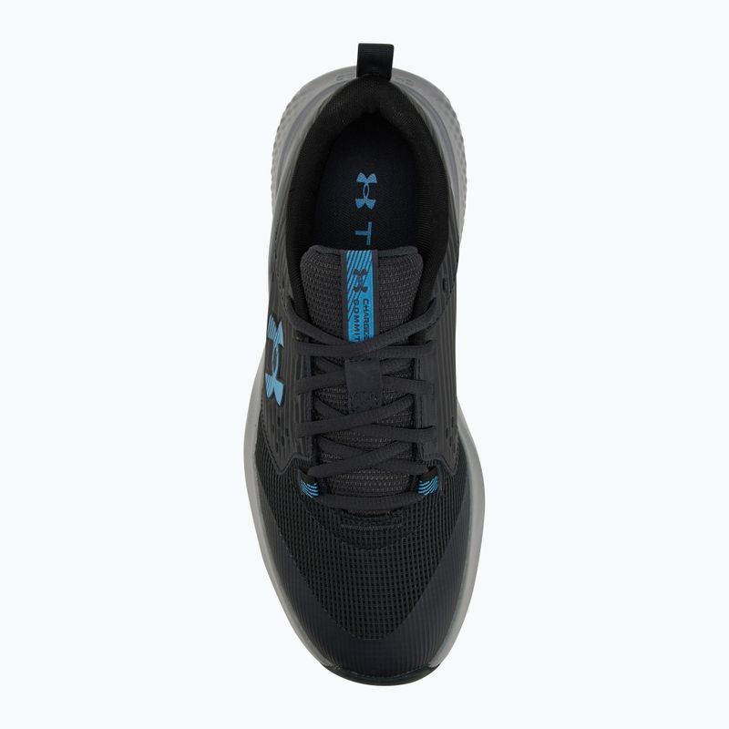 Vyriški treniruočių batai Under Armour Commit 4 anthracite/steel/ether blue 5