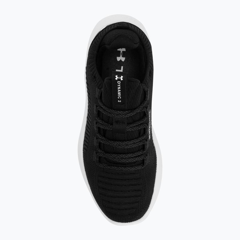Moteriški treniruočių batai Under Armour Dynamic 2 black/anthracite/white 5