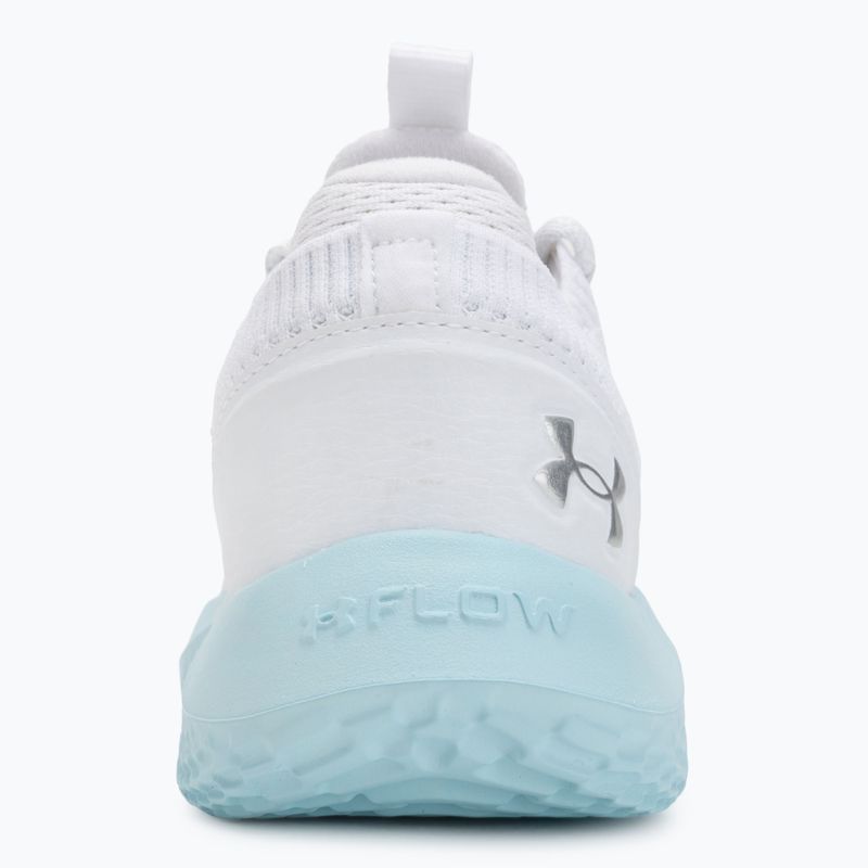 Moteriški treniruočių batai Under Armour Dynamic 2 white/stream/metallic silver 6