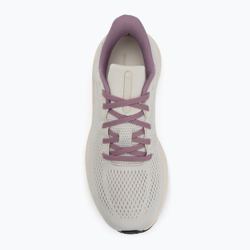 Moteriški bėgimo bateliai Under Armour Sonic 7 summit white/white quartz/white quartz 5