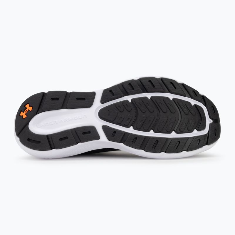 Vyriški bėgimo batai Under Armour Charged Rogue 5 black/black/blaze orange 4
