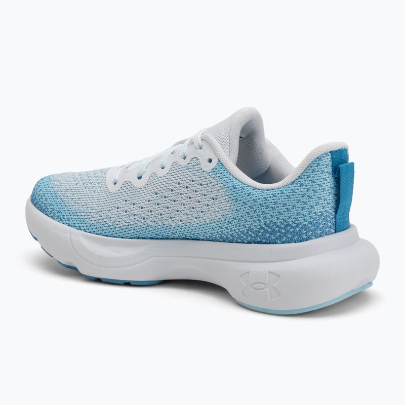 Moteriški bėgimo bateliai Under Armour Infinite white/ether blue/white 3