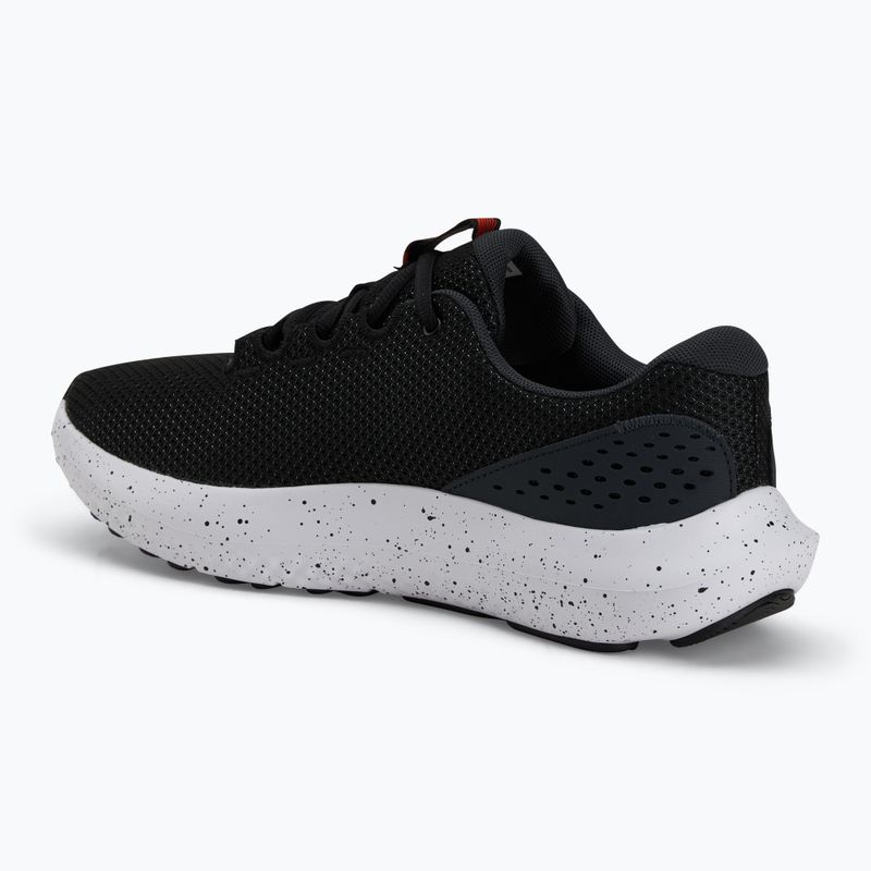 Vyriški bėgimo bateliai Under Armour Charged Surge 4 black/anthracite/ares red 3