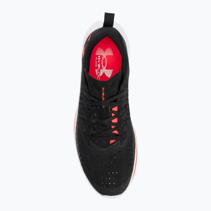 Vyriški bėgimo bateliai Under Armour Velociti 4 black/anthracite/ares red 5