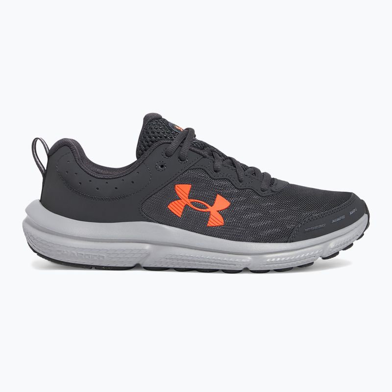 Vyriški bėgimo batai Under Armour Charged Assert 10 anthracite/anthracite/ares red 8