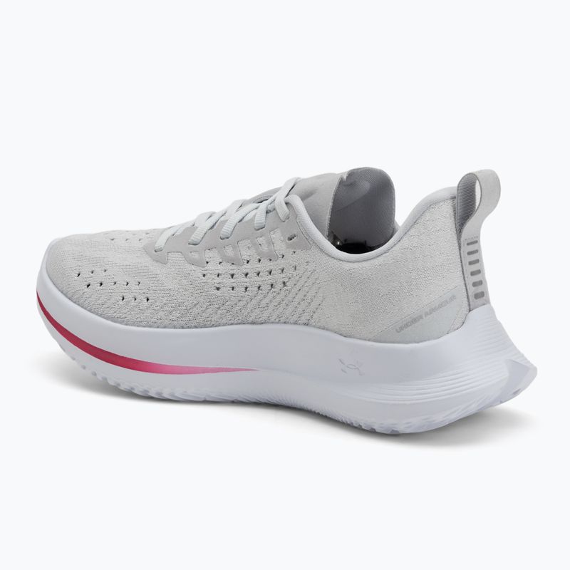 Moteriški bėgimo bateliai Under Armour Velociti 4 SE halo gray/mod gray/shaded fuchsia 3