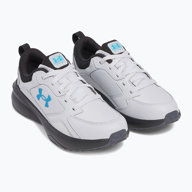 Vyriški treniruočių batai Under Armour Charged Edge halo gray/black/ether blue 3