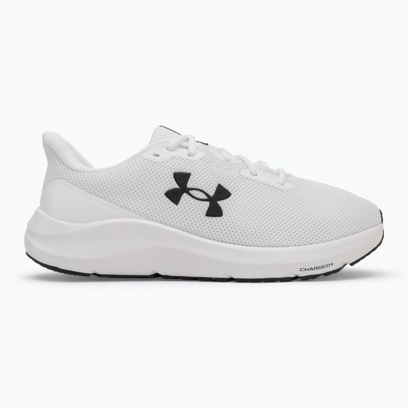 Vyriški bėgimo bateliai Under Armour Charged Pursuit 4 white/white/black 2