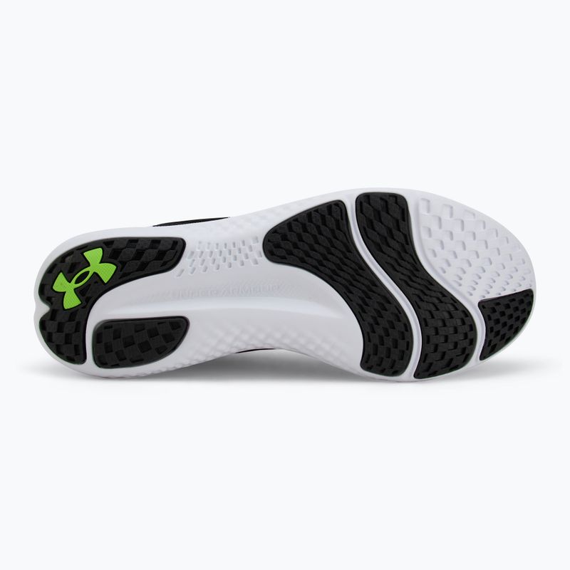 Vyriški bėgimo batai Under Armour Charged Speed Swift black/black/hyper green 4