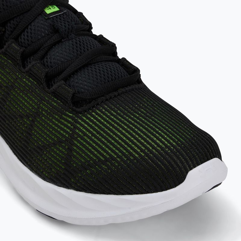 Vyriški bėgimo batai Under Armour Charged Speed Swift black/black/hyper green 7