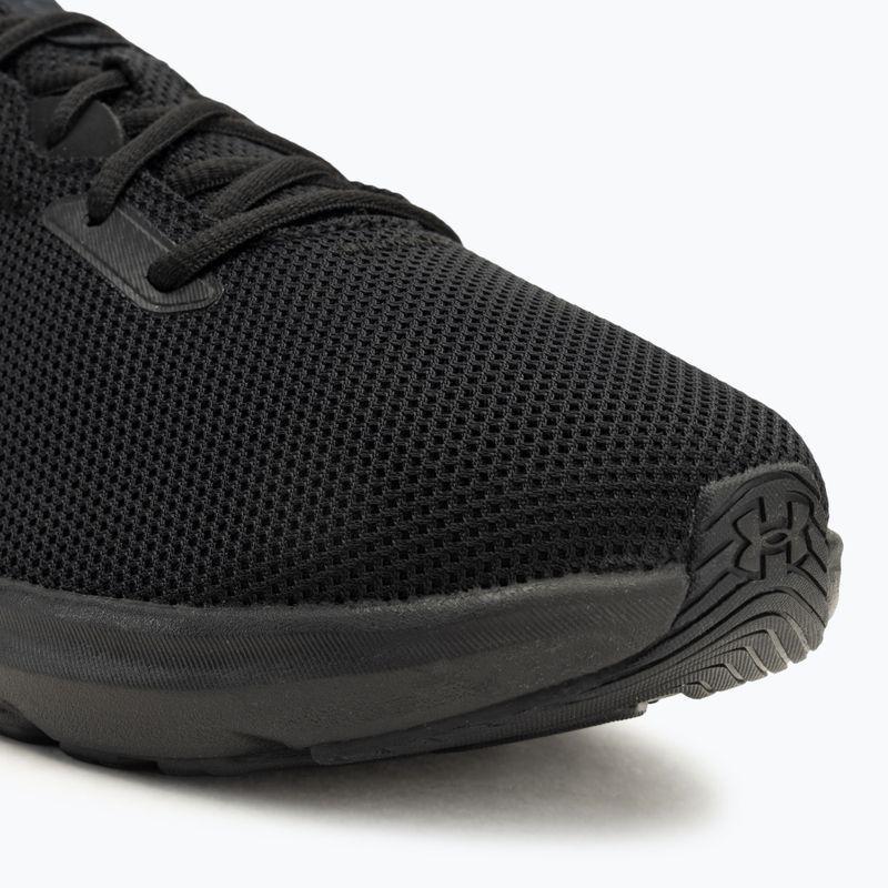 Vyriški bėgimo bateliai Under Armour Charged Pursuit 4 black/black/black 7