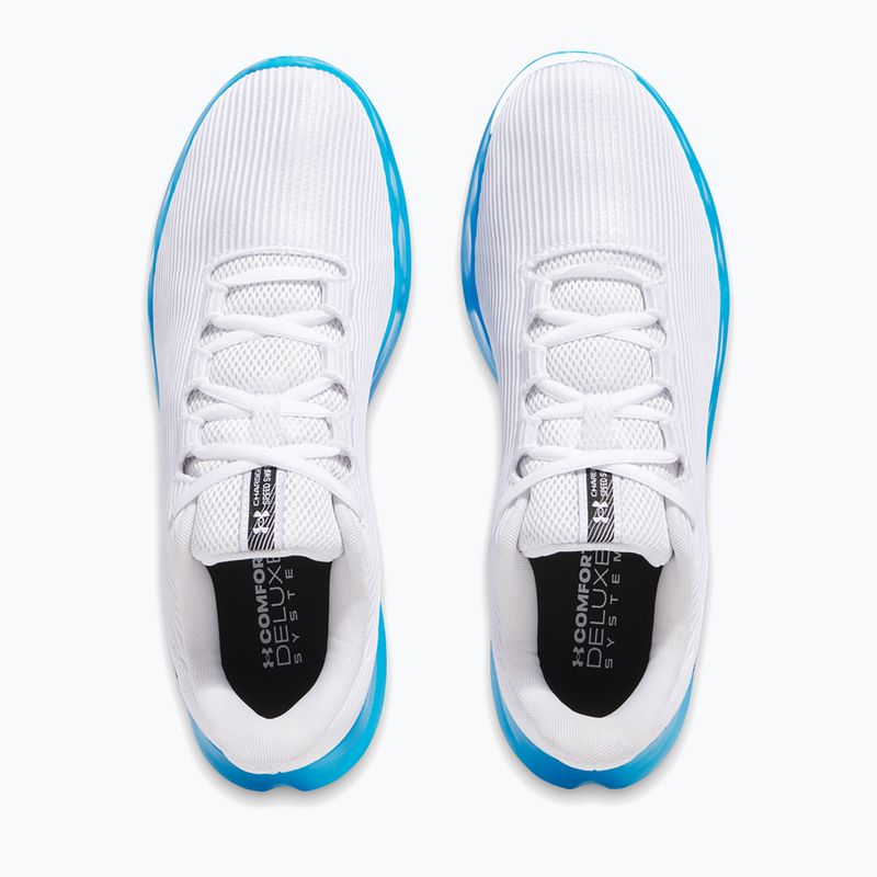 Vyriški bėgimo batai Under Armour Charged Speed Swift white/electric blue/black 3