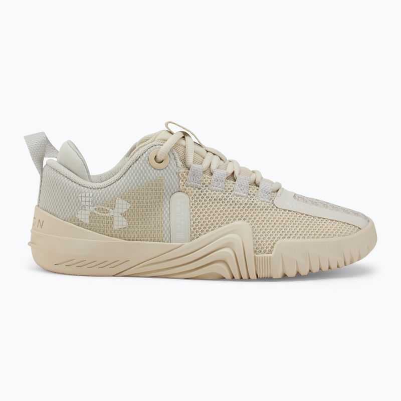 Moteriški treniruočių batai Under Armour TriBase Reign 6 ivory dune/stone/white 2