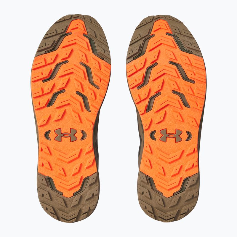 Vyriški bėgimo batai Under Armour Charged Bandit Trail 3 marine od green/bayou/ares red 5