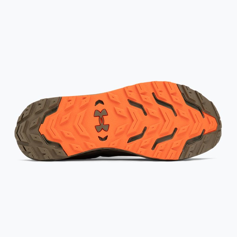 Vyriški bėgimo batai Under Armour Charged Bandit Trail 3 marine od green/bayou/ares red 4