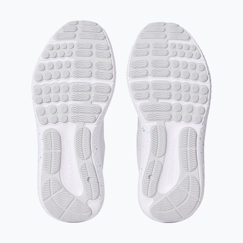 Moteriški bėgimo bateliai Under Armour Charged Surge 4 distant gray/halo gray/ether blue 4