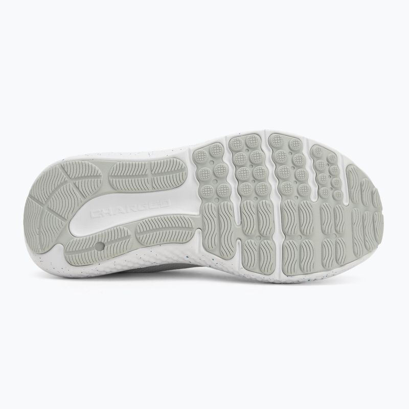 Moteriški bėgimo bateliai Under Armour Charged Surge 4 distant gray/halo gray/ether blue 4