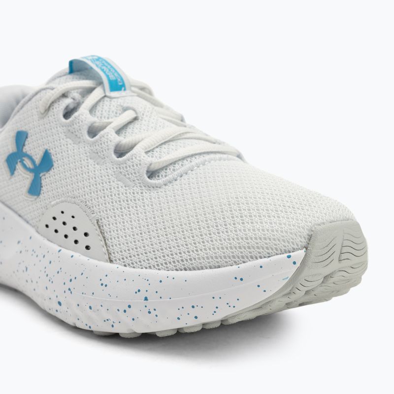 Moteriški bėgimo bateliai Under Armour Charged Surge 4 distant gray/halo gray/ether blue 7