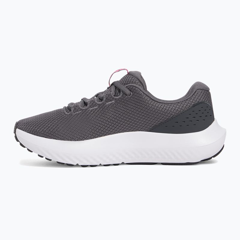 Moteriški bėgimo bateliai Under Armour Charged Surge 4 castlerock/anthracite/aero pink 9