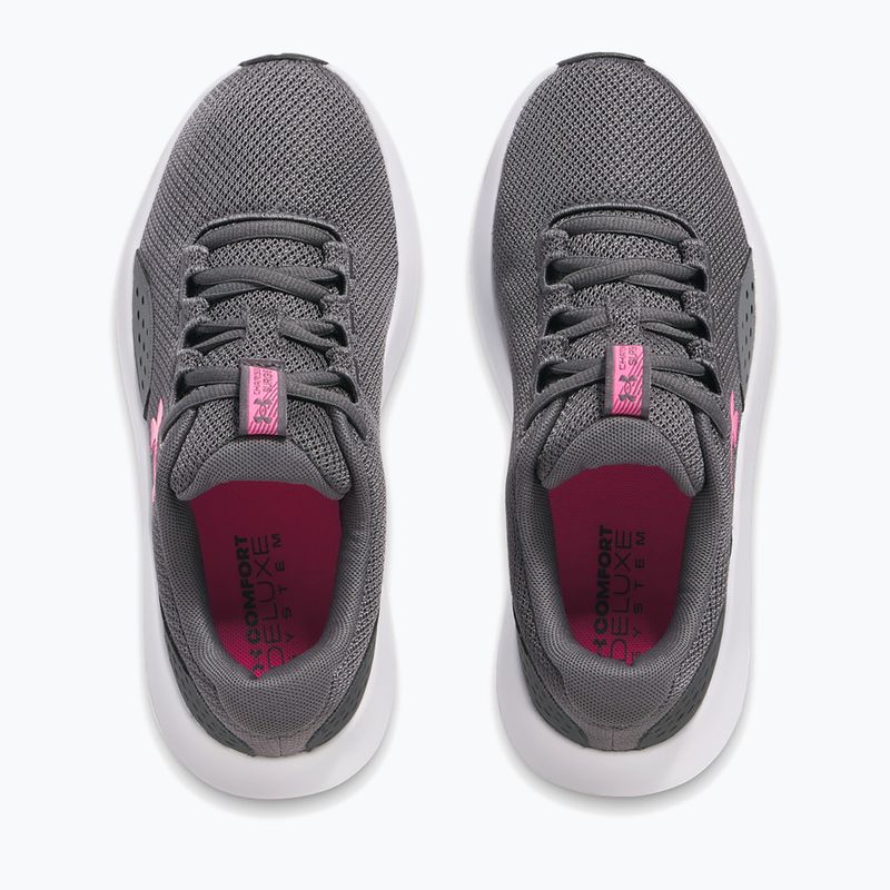 Moteriški bėgimo bateliai Under Armour Charged Surge 4 castlerock/anthracite/aero pink 10